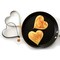 Norpro Non Stick Metal Heart Shaped Pancake / Egg Rings with Handles - 2 pack